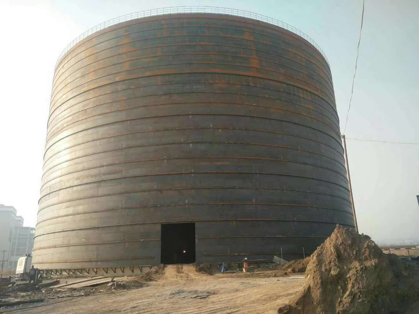 和舍镇承建大型钢板库的好处及原理