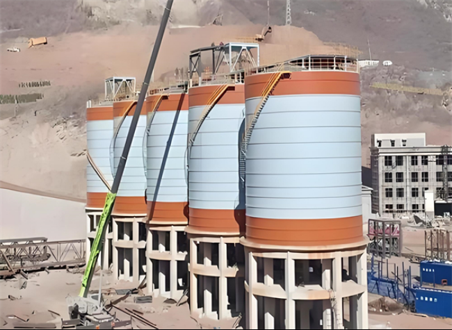 和舍镇高架钢板仓